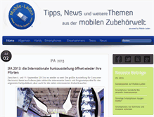 Tablet Screenshot of news.mobile-laden.com